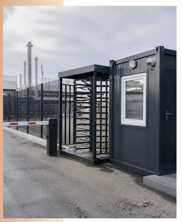 Производство и аренда КПП с турникетом под ключ в Чистополе