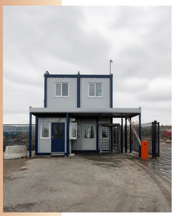 Изготовление и аренда проходных из блок контейнеров в Чистополе